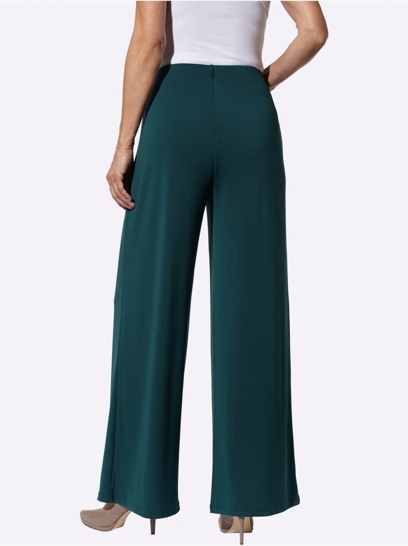 Pantalon en jersey - taille standard - witt Bleu pétrole - Kiabi