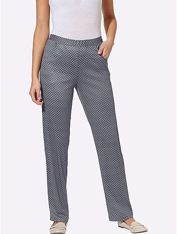 Pantalon En Jersey 3 Motifs Différents - Taille Standard - Moda Vilona