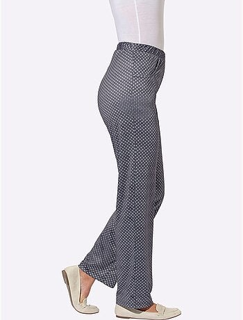 Pantalon En Jersey 3 Motifs Différents - Taille Standard - Moda Vilona