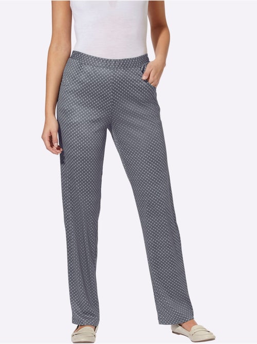 Pantalon En Jersey 3 Motifs Différents - Taille Standard - Moda Vilona - Kiabi Pantalon En Jersey 3 Motifs Différents - Taille Standard - Moda Vilona - Kiabi