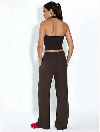 Pantalon en jersey à jambe large busem