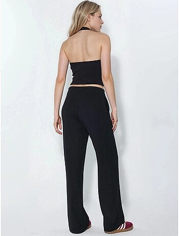Pantalon en jersey à jambe large busem