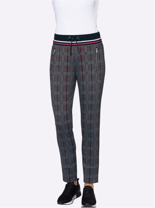 Pantalon en jersey aussi confortable qu'un pantalon de jogging - taille courte - witt - Kiabi Pantalon en jersey aussi confortable qu'un pantalon de jogging - taille courte - witt - Kiabi