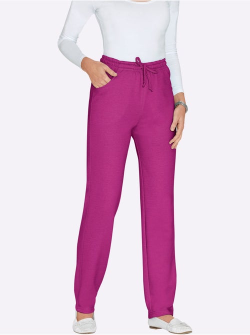 Pantalon en jersey avec ceinture élastique et poches - Taille courte - Moda Vilona - Kiabi Pantalon en jersey avec ceinture élastique et poches - Taille courte - Moda Vilona - Kiabi
