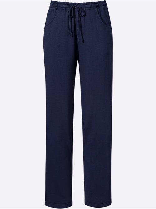 Pantalon en jersey avec ceinture élastique et poches avant - Taille courte - Moda Vilona - Kiabi Pantalon en jersey avec ceinture élastique et poches avant - Taille courte - Moda Vilona - Kiabi