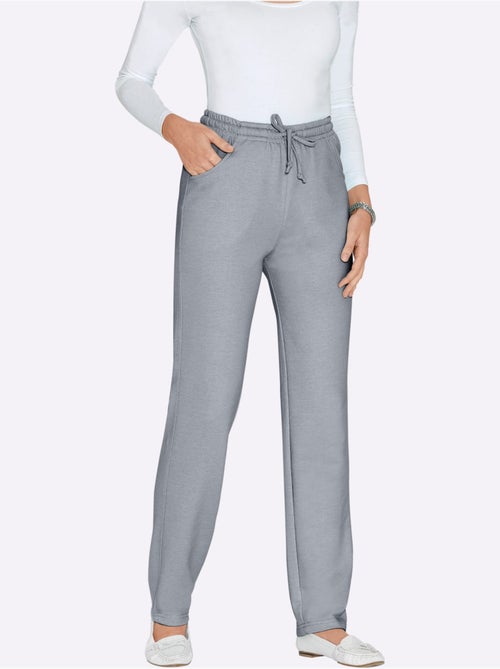 Pantalon en jersey avec ceinture élastique et poches avant - Taille standard - Moda Vilona - Kiabi Pantalon en jersey avec ceinture élastique et poches avant - Taille standard - Moda Vilona - Kiabi