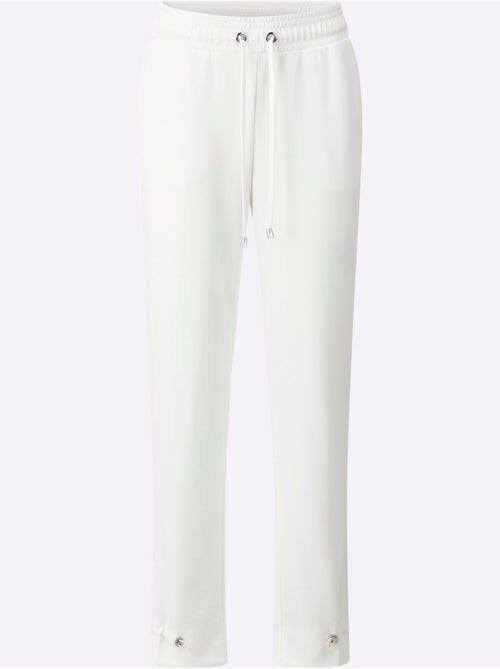 Pantalon en jersey avec ceinture élastique et poches devant - Taille standard - Moda Vilona - Kiabi Pantalon en jersey avec ceinture élastique et poches devant - Taille standard - Moda Vilona - Kiabi
