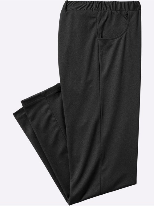 Pantalon en jersey avec ceinture élastique et poches latérales - Taille standard - Moda Vilona - Kiabi