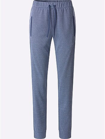 Pantalon En Jersey Bel Aspect Chiné - Taille Standard - Moda Vilona