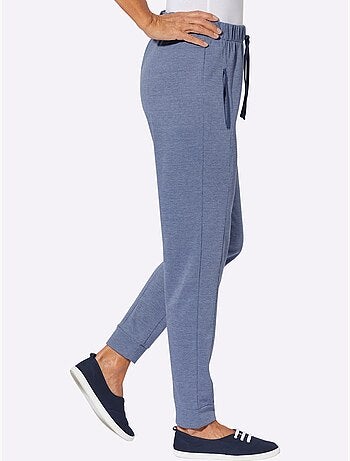 Pantalon En Jersey Bel Aspect Chiné - Taille Standard - Moda Vilona