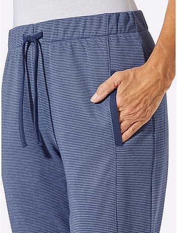 Pantalon En Jersey Bel Aspect Chiné - Taille Standard - Moda Vilona