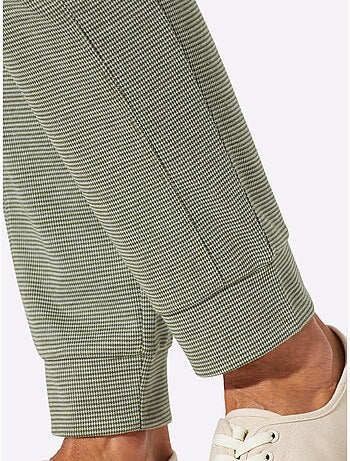 Pantalon En Jersey Bel Aspect Chiné - Taille Standard - Moda Vilona