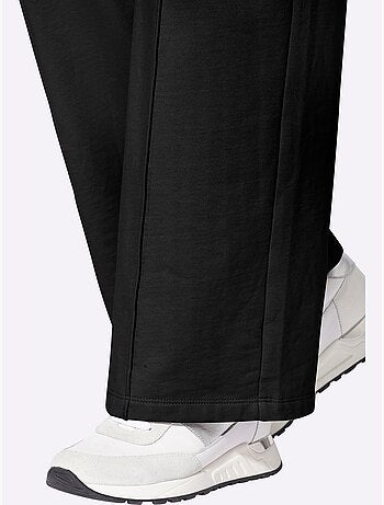Pantalon en jersey ceinture élastique confortable - taille courte - moda vilona