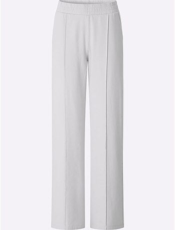 Pantalon en jersey ceinture élastique confortable - taille standard - moda vilona