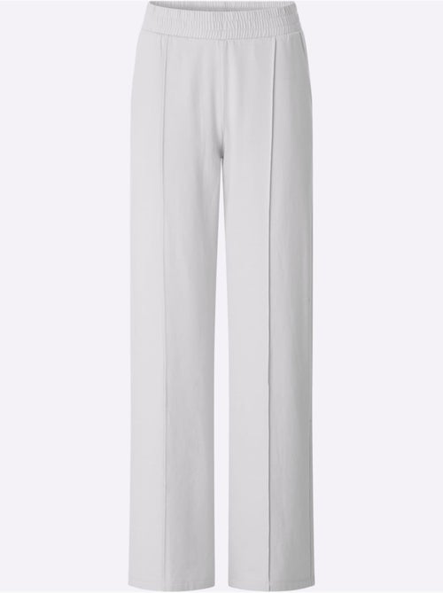 Pantalon en jersey ceinture élastique confortable - taille standard - moda vilona - Kiabi