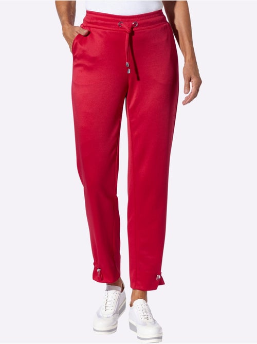Pantalon En Jersey Ceinture élastique, Coulisse Et Lien à Nouer - Taille Standard - Moda Vilona - Kiabi Pantalon En Jersey Ceinture élastique, Coulisse Et Lien à Nouer - Taille Standard - Moda Vilona - Kiabi