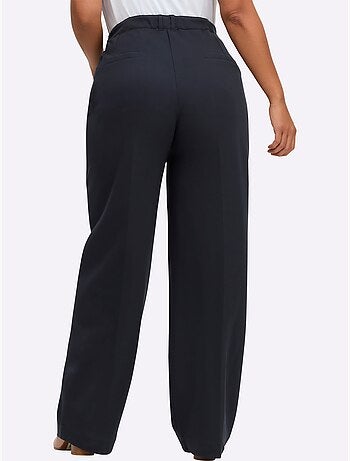 Pantalon en jersey coupe confortable et large - taille standard - sheego