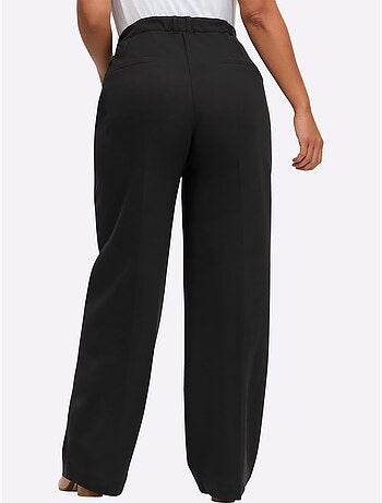 Pantalon en jersey coupe confortable et large - taille standard - sheego