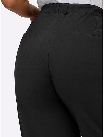 Pantalon en jersey coupe confortable et large - taille standard - sheego