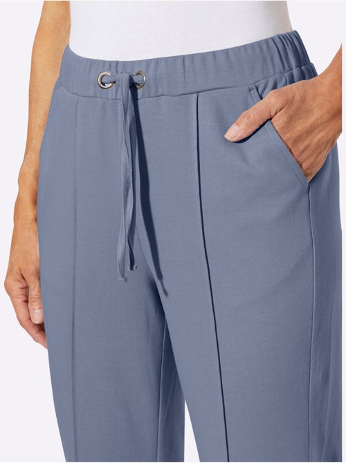 Pantalon en jersey doux avec ceinture élastique et poches - Taille standard - Moda Vilona - Kiabi Pantalon en jersey doux avec ceinture élastique et poches - Taille standard - Moda Vilona - Kiabi