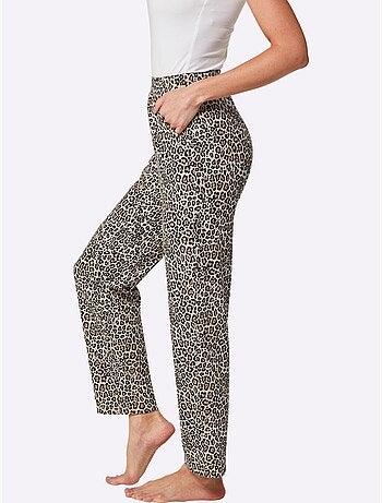 Pantalon en jersey fin avec ceinture douce et deux poches - taille standard - witt