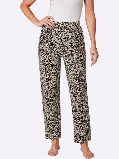Pantalon en jersey fin avec ceinture douce et deux poches - taille standard - witt - Kiabi Pantalon en jersey fin avec ceinture douce et deux poches - taille standard - witt - Kiabi