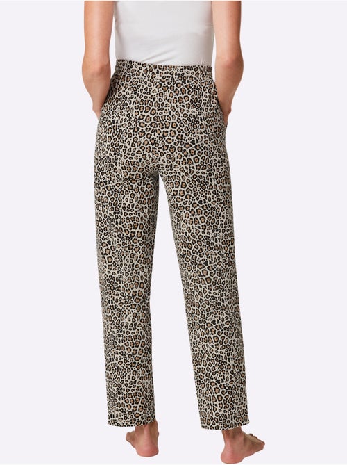 Pantalon en jersey fin avec ceinture douce et deux poches - taille standard - witt - Kiabi Pantalon en jersey fin avec ceinture douce et deux poches - taille standard - witt - Kiabi