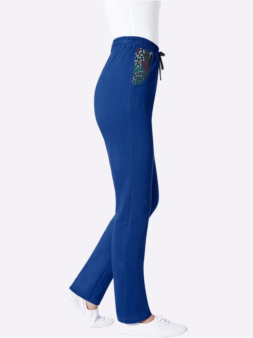 Pantalon en jersey interlock - Taille courte - witt - Kiabi