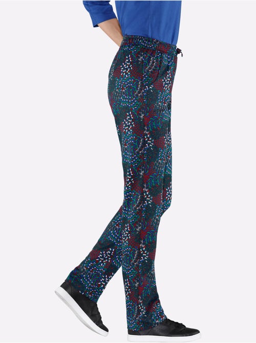Pantalon en jersey interlock - Taille courte - witt - Kiabi Pantalon en jersey interlock - Taille courte - witt - Kiabi