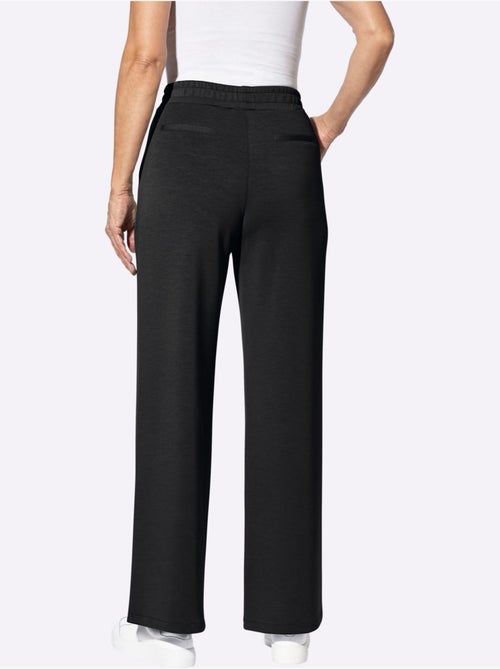 Pantalon en jersey large avec ceinture élastique et poches - taille standard - witt - Kiabi Pantalon en jersey large avec ceinture élastique et poches - taille standard - witt - Kiabi