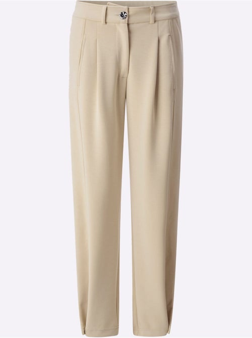 Pantalon En Jersey Mélange De Modal Doux - Taille Courte - Helline - Kiabi Pantalon En Jersey Mélange De Modal Doux - Taille Courte - Helline - Kiabi