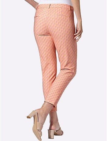 Pantalon En Jersey Motif Imprimé Exclusif - Taille Standard - Helline
