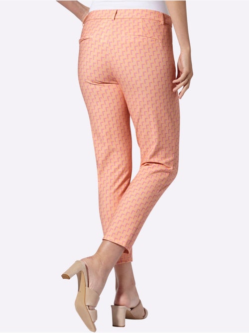 Pantalon En Jersey Motif Imprimé Exclusif - Taille Standard - Helline - Kiabi