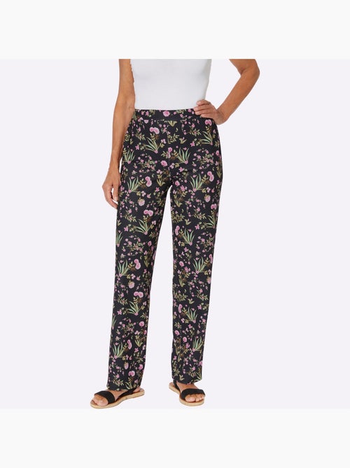 Pantalon En Jersey Qualité Interlock Indéformable - Taille Standard - Witt - Kiabi