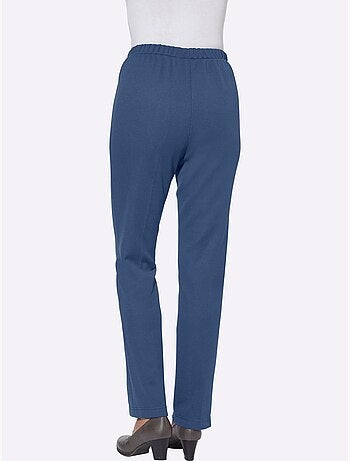 Pantalon en jersey qualité jersey côtelée facile à entretenir - taille courte - witt