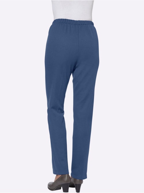 Pantalon en jersey qualité jersey côtelée facile à entretenir - taille courte - witt - Kiabi Pantalon en jersey qualité jersey côtelée facile à entretenir - taille courte - witt - Kiabi