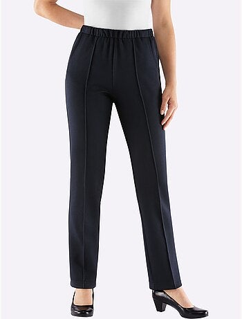 Pantalon en jersey qualité jersey côtelée facile à entretenir - taille courte - witt