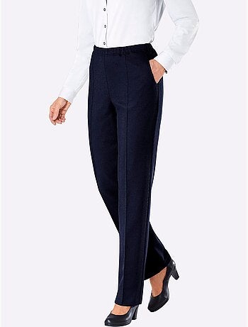 Pantalon en jersey qualité jersey côtelée facile à entretenir - taille courte - witt