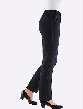 Pantalon en jersey qualité jersey côtelée facile à entretenir - taille courte - witt