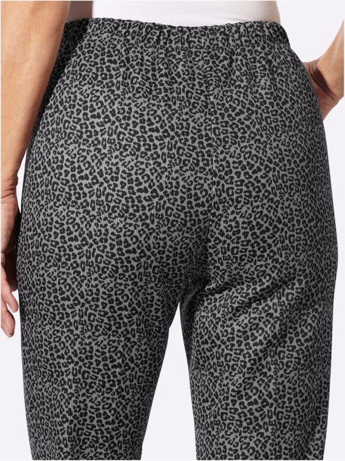 Pantalon en jersey qualité jersey côtelée facile à entretenir - taille courte - witt - Kiabi Pantalon en jersey qualité jersey côtelée facile à entretenir - taille courte - witt - Kiabi