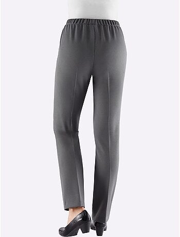 Pantalon en jersey qualité jersey côtelée facile à entretenir - taille courte - witt