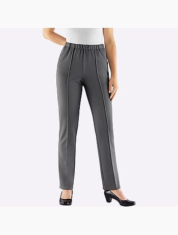 Pantalon en jersey qualité jersey côtelée facile à entretenir - taille courte - witt