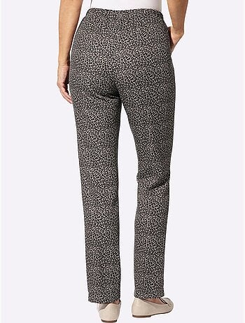 Pantalon en jersey qualité jersey côtelée facile à entretenir - taille courte - witt
