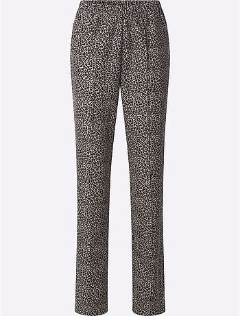 Pantalon en jersey qualité jersey côtelée facile à entretenir - taille courte - witt