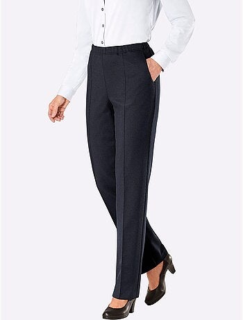 Pantalon en jersey qualité jersey côtelée facile à entretenir - taille courte - witt