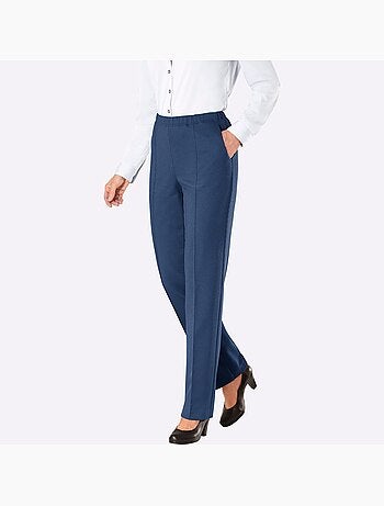 Pantalon en jersey qualité jersey côtelée facile à entretenir - taille extra courte - witt