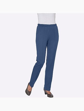 Pantalon en jersey qualité jersey côtelée facile à entretenir - taille extra courte - witt