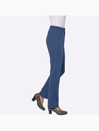 Pantalon en jersey qualité jersey côtelée facile à entretenir - taille extra courte - witt