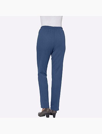 Pantalon en jersey qualité jersey côtelée facile à entretenir - taille extra courte - witt