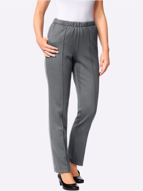 Pantalon En Jersey Qualité Jersey Côtelée Facile à Entretenir - Taille Extra Courte - Witt - Kiabi Pantalon En Jersey Qualité Jersey Côtelée Facile à Entretenir - Taille Extra Courte - Witt - Kiabi